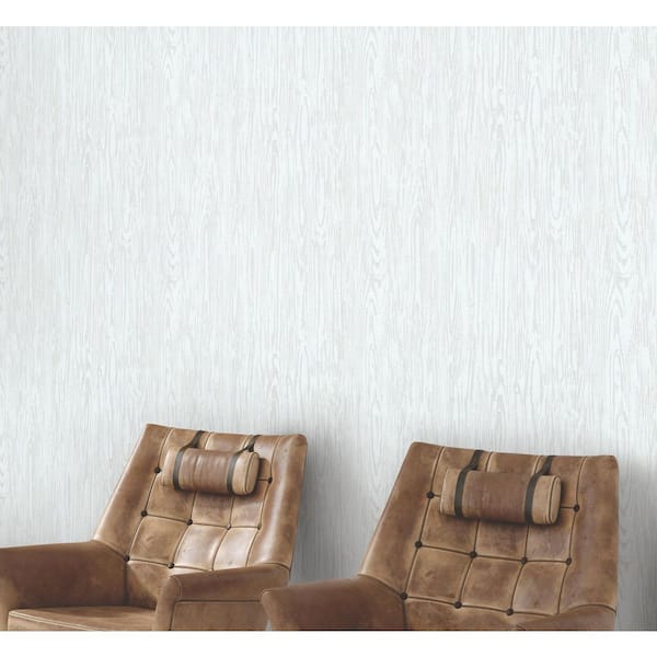 Heartwood Whitewash Wallpaper