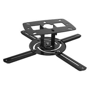 Heavy Duty Low-Profile Universal Projector Ceiling Mount for Weight up to 18 lbs.