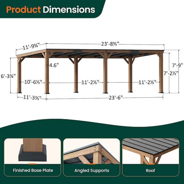 COVERED OUTDOOR OUTDOOR LIVING SPACES Ultra Series Cedar Wood
