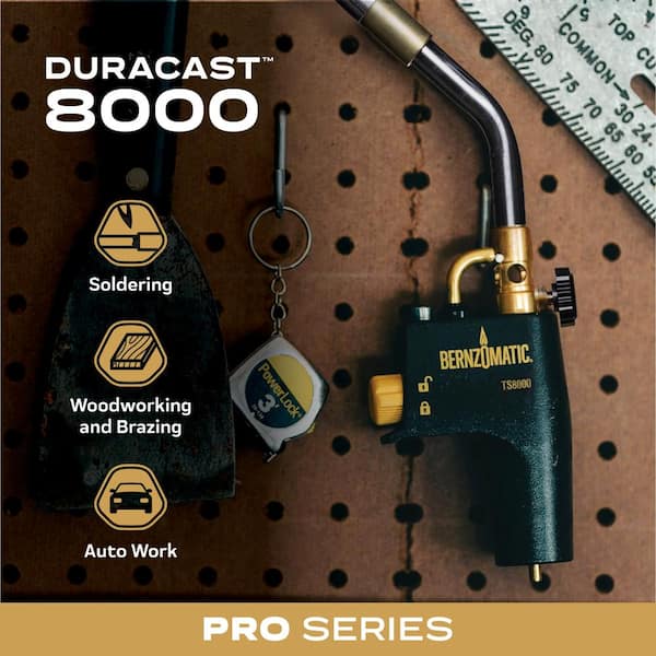 DuraCast 8000 Torch Compatible with MAP-Pro Gas and Propane Gas (3-Pack)
