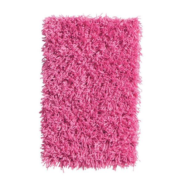 Home Decorators Collection Ultimate Shag Hot Pink 9 ft. x 12 ft. Area Rug