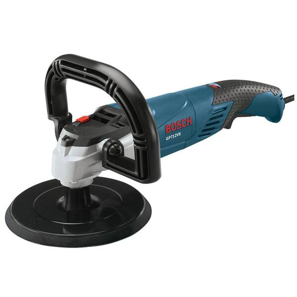 Bosch 12 Amp Corded 7 in. Variable Speed Polisher with Hook and Loop Backing Pad