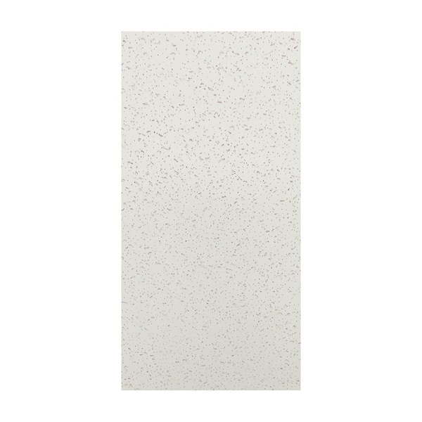 White 2 ft. x 4 ft. Decorative Smooth Ceiling Tile 80 (sq. ft. / case) 10-Tiles