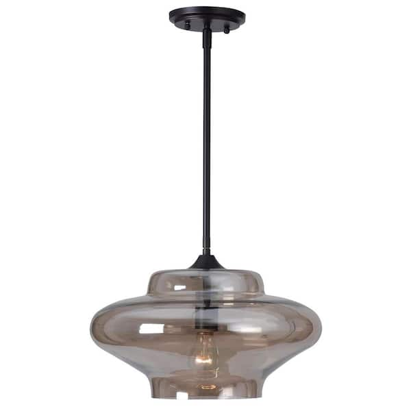 Unbranded Sanborn 1-Light Oil Rubbed Bronze Ceiling Pendant