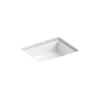 KOHLER Verticyl 19-3/4 in. Rectangle Undermount Bathroom Sink in White ...