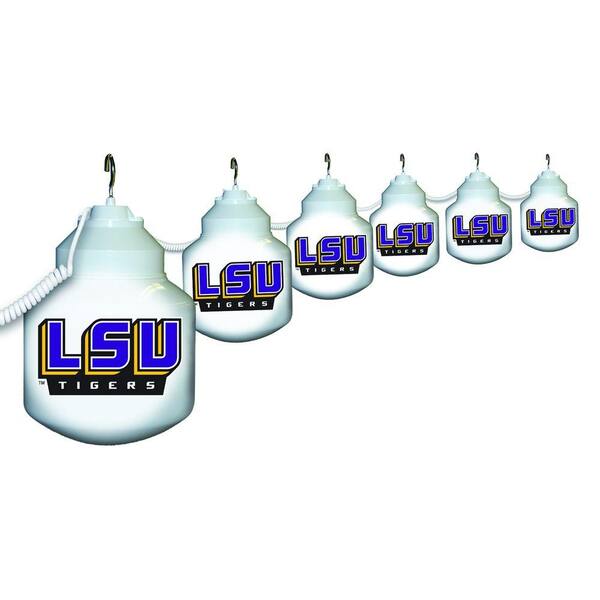 Polymer Products 6-Light Outdoor Louisiana State University String Light Set