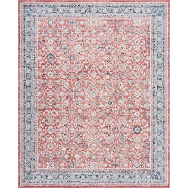 Tayse Rugs Magic Traditional Multi-Colored 5 ft. x 7 ft. Oriental Indoor Area Rug