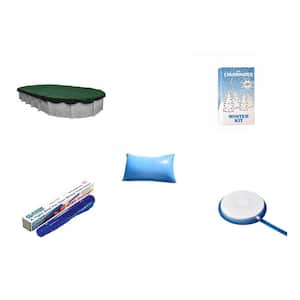 THD Gold Winter Maintenance Kit for 15 ft. x 30 ft. Oval Above Ground Pools with Several Contents
