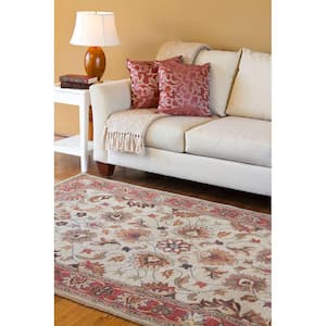 John Beige 6 ft. x 9 ft. Area Rug