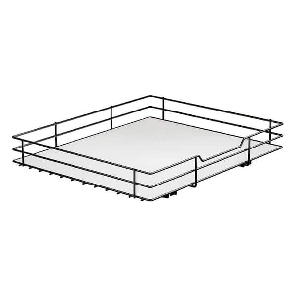 Unbranded Pull Out Spice Rack Organizer for Cabinet, Seasoning Storage Solution, Fits Spices, Sauces, Canned Food, Rust Finish