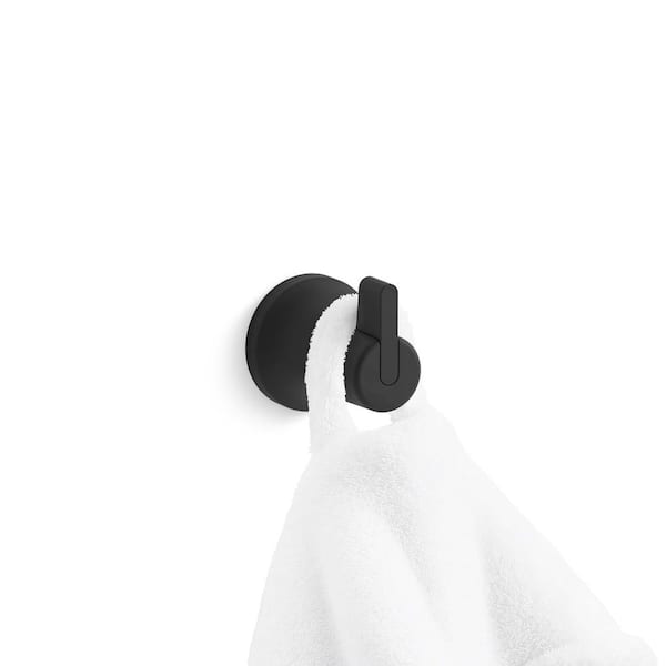Setra Robe Hook in Matte Black