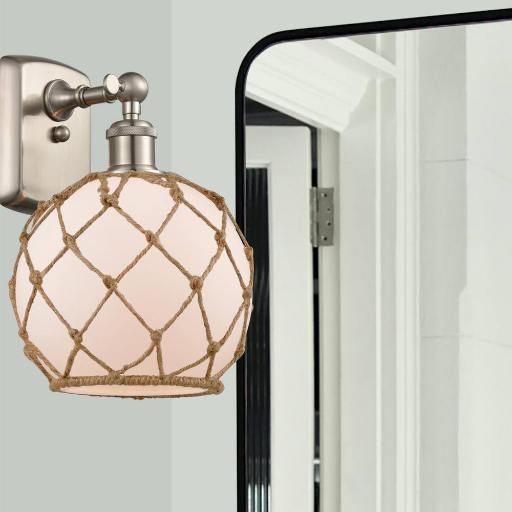 Ballston Sleek 13" Brushed Satin Nickel Vanity Sconce
