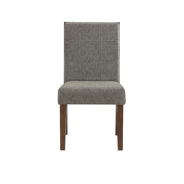 Steve Silver Quinn Walnut Brown Chair Set of 2