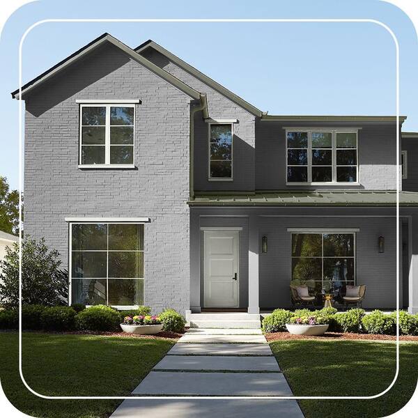BEHR DYNASTY 1 gal. #PPU25-01 Carbon Copy Flat Exterior Stain