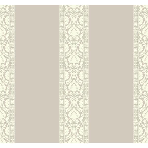 York Wallcoverings Santa Maria Stripe Paper Strippable Roll (Covers 60.75 sq. ft.)