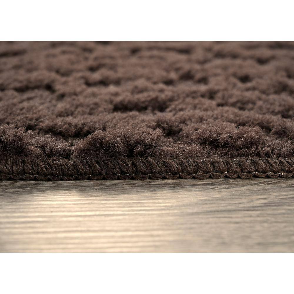 Ivy Chocolate 3 ft. x 12 ft. Runner Rug - thumbnail 5
