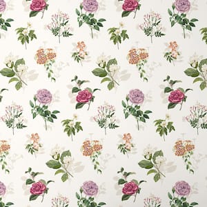 Cameilla Floral Ivory Non-Pasted Wallpaper Roll (Covers Approx. 52 sq. ft.)