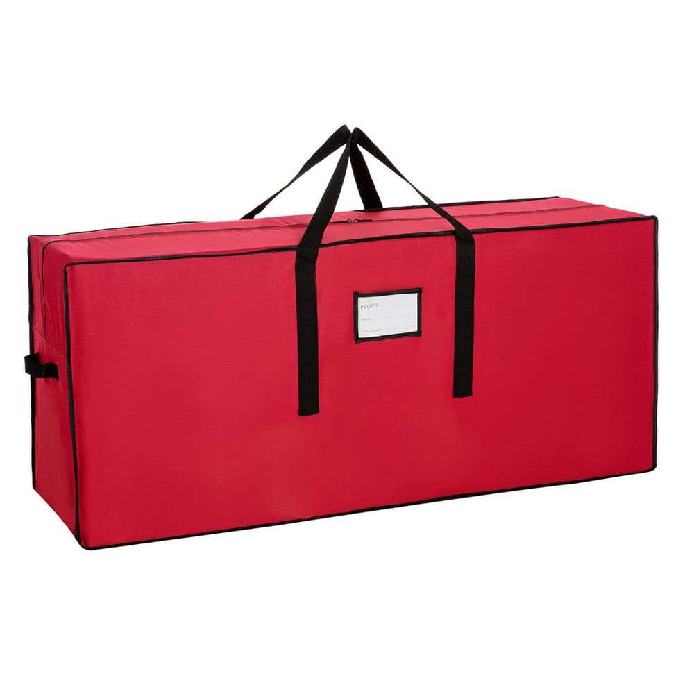 Red Heavy Duty 600D Oxford Waterproof Artificial Tree Storage Bag w/Dual Zipper and Handles for Trees Up to 6 ft Tall price history on PriceWatchPro