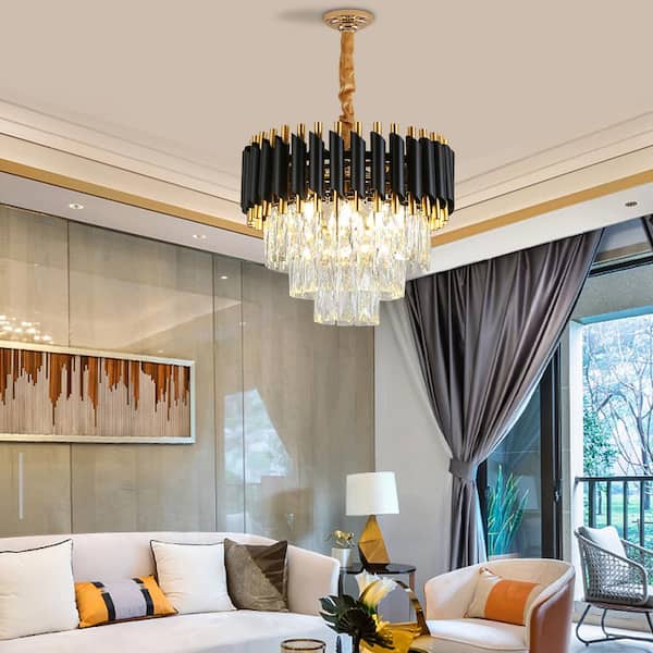 Modern Chrome Crystal ceiling Lights Bedroom Light Fixtures Chandelier HC 