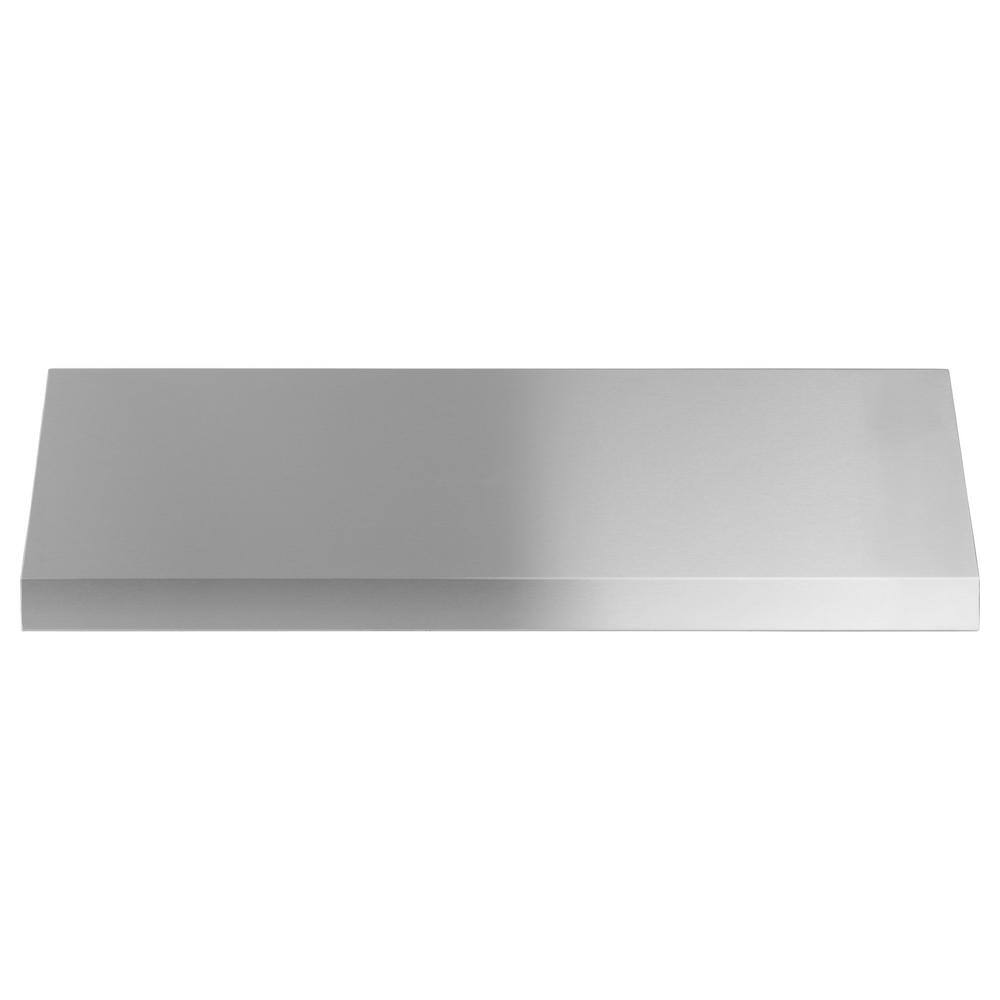 GE Profile Profile 30 in. Smart Wall Mount Hood with Lights in Stainless Steel, Silver