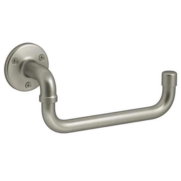 KOHLER Worth 10 in. Towel Arm in Brushed Nickel