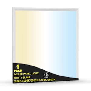  Light プレミアムホワイト 3個セット AIKVSXER 2 ft. x 2 ft. 6500K Integrated LED Panel Light Drop