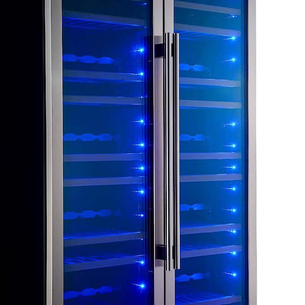 Forno Vernazza Dual Zone Wine Cellar Cooling Unit in Stainless