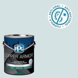 1 gal. PPG1148-1 Meadowsweet Mist Semi-Gloss Antiviral and Antibacterial Interior Paint with Primer