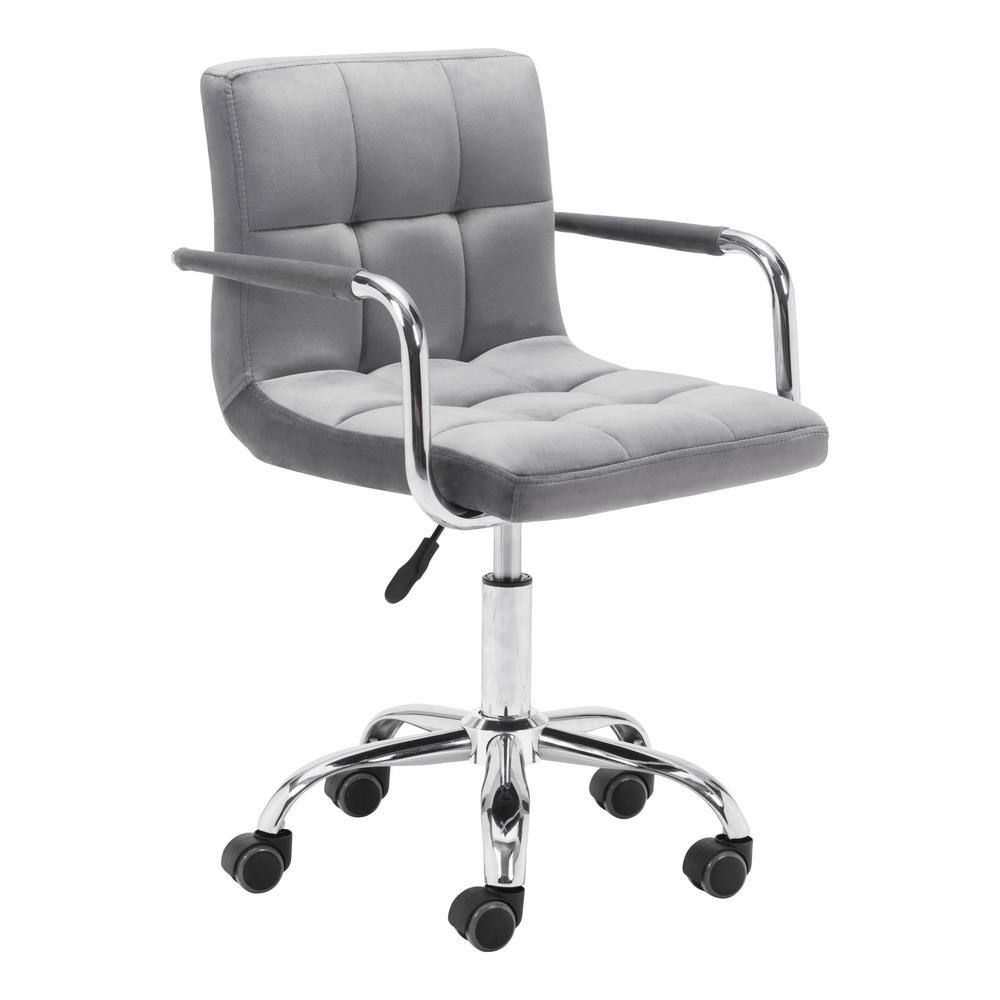 PU Faux Leather Computer Office Desk Swivel Studio Salon Barber Wheels Chair 