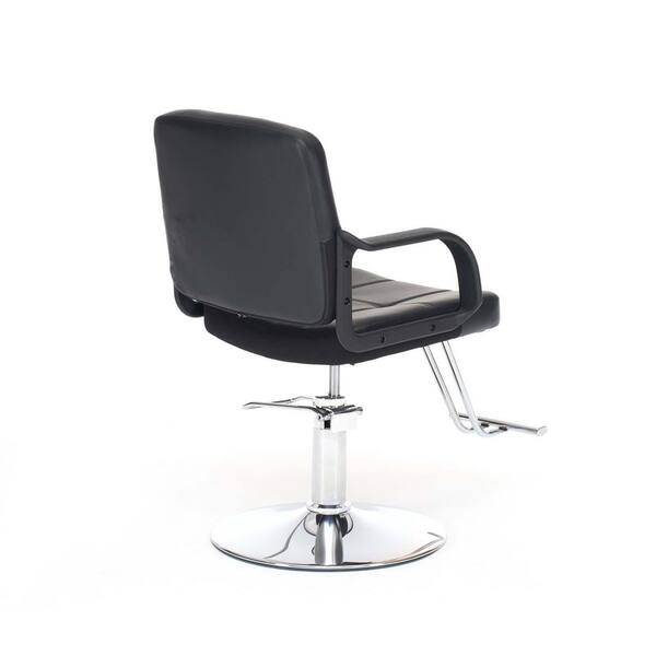 PU Leather 360° Swivel Barber Chair Height Adjustable Spa Beauty