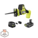 ONE+ HP 18V Brushless Cordless Compact One-Handed Reciprocating Saw Kit with 1.5 Ah Battery and 18V Charger