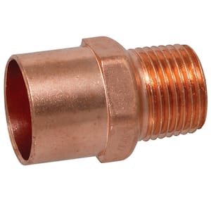 3/4 in. x 1 in. Copper Pressure Cup x MIP Male Adapter Fitting