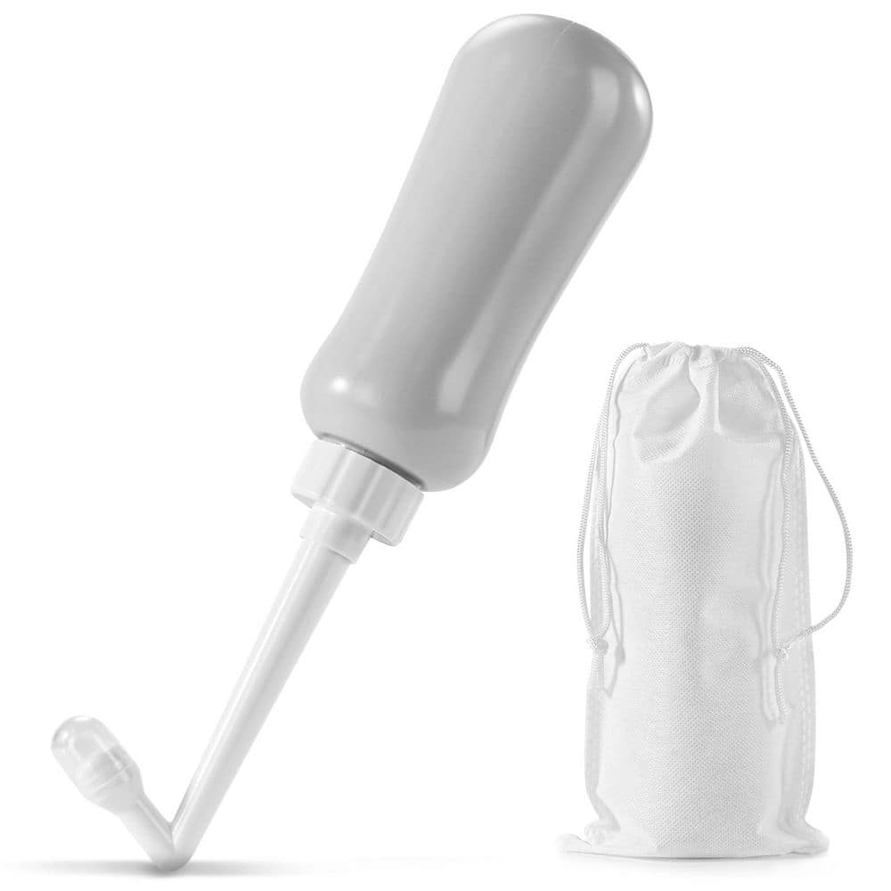 Travel Series Handheld Bidet Bidet Attachment with 450ml Capacity and Nozzle included (Gray) price history on PriceWatchPro