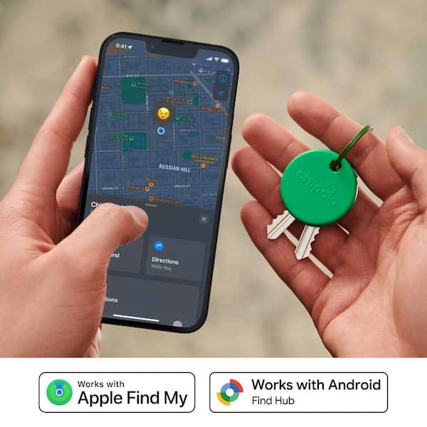 アクセサリー Chipo CHIPOLO POP Device Tracking Tag in Green (1-Pack) RWS.0000005