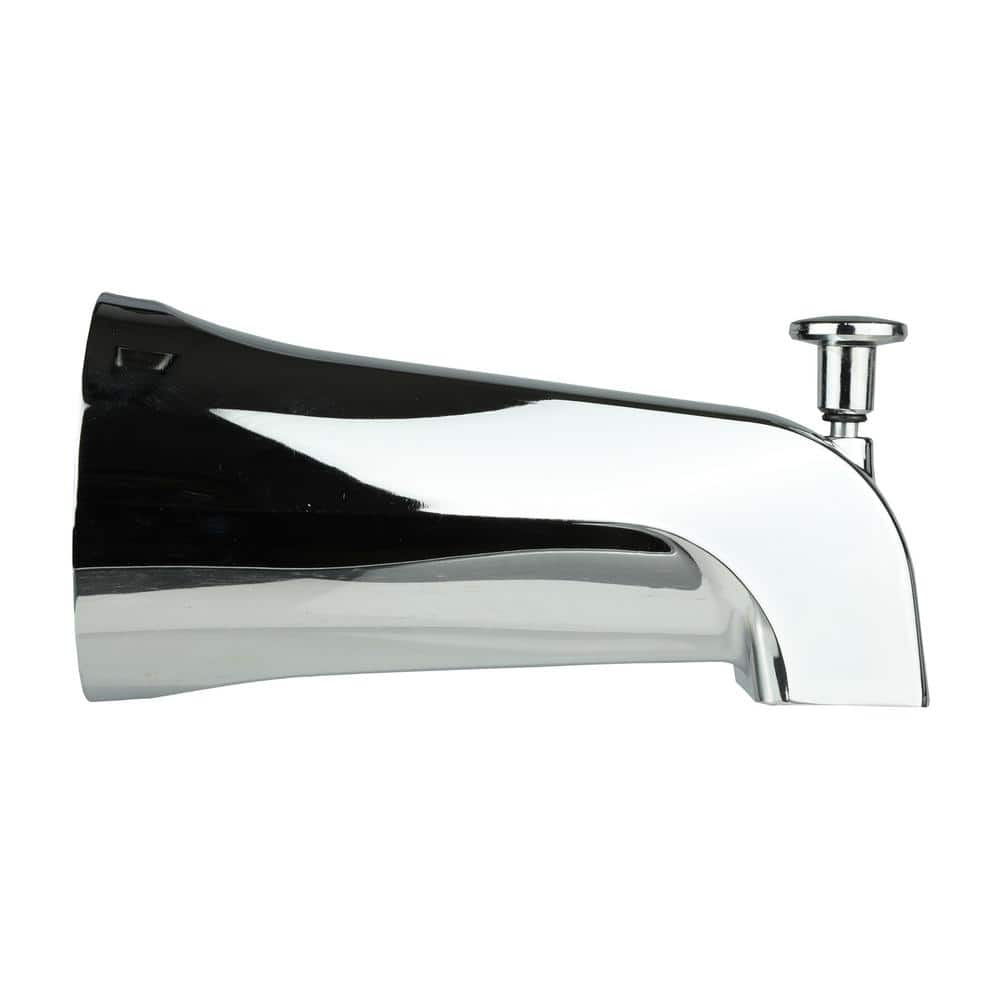 Chrome Standard Tub Spout with Diverter