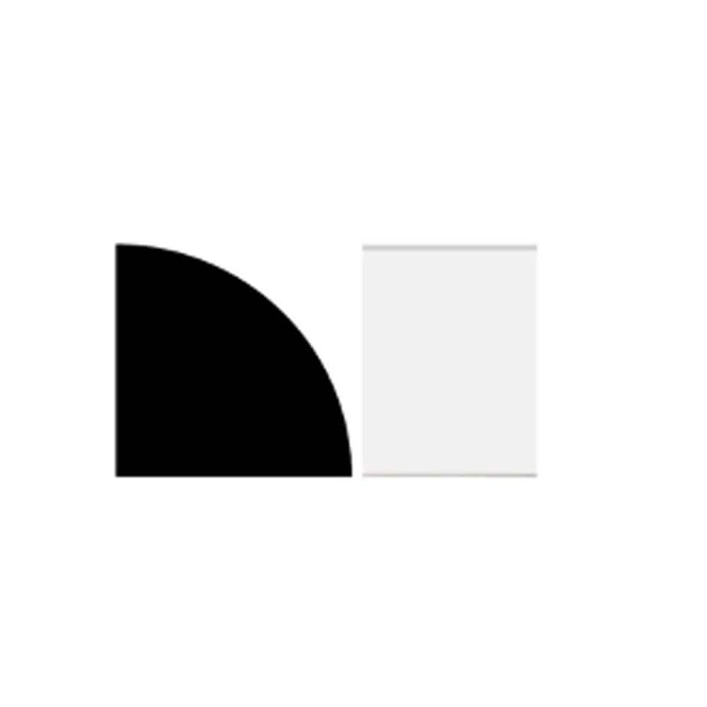 Ekena Millwork WM105 0.75 in. D x 0.75 in. W x 6 in. L PVC Quarter ...
