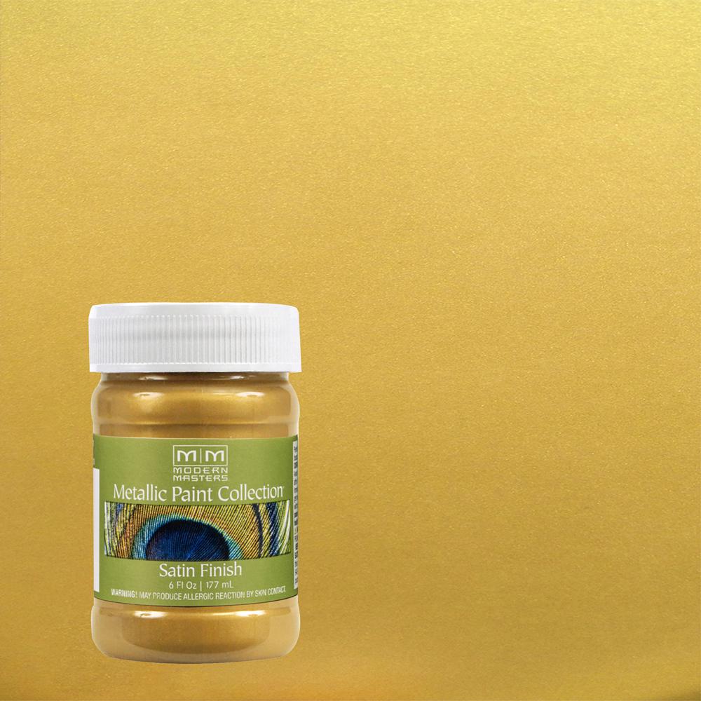 Rich Gold Metallic Faux Finish Wall Paint Interior Paint The Home Depot