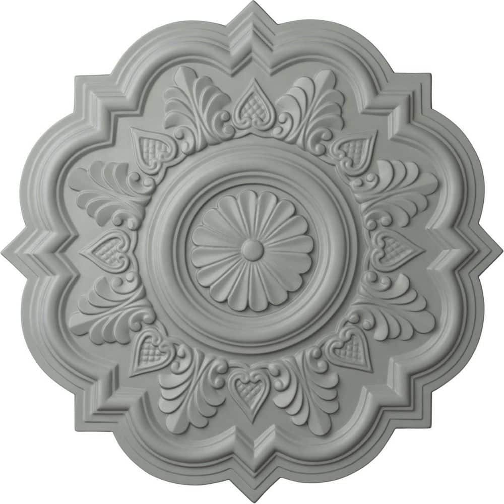 "20-1/4"" x 1-1/2"" Deria Urethane Ceiling Medallion (Fits Canopies upto 6""), Primed White" price history on PriceWatchPro