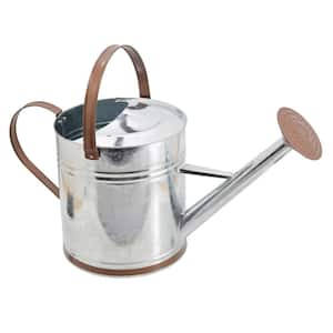 Classic 2.6 Gal. Chrome Metal Watering Can