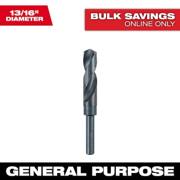 13/16 in. S and D Black Oxide Drill Bit