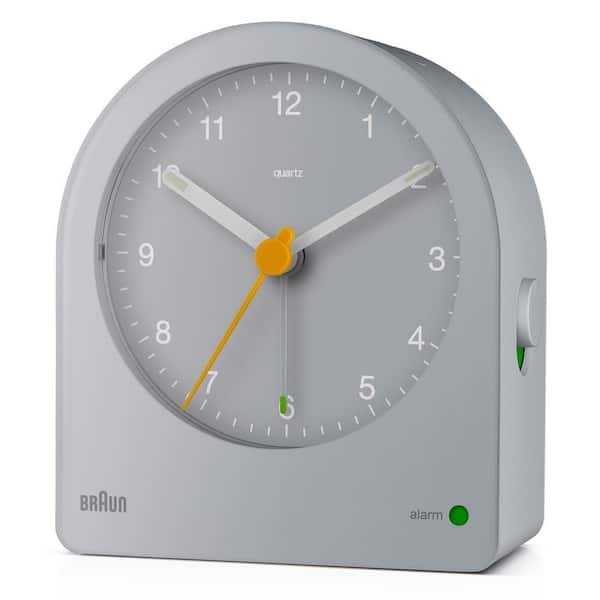 Braun Classic Analog Alarm Clock, Snooze Continuous Backlight