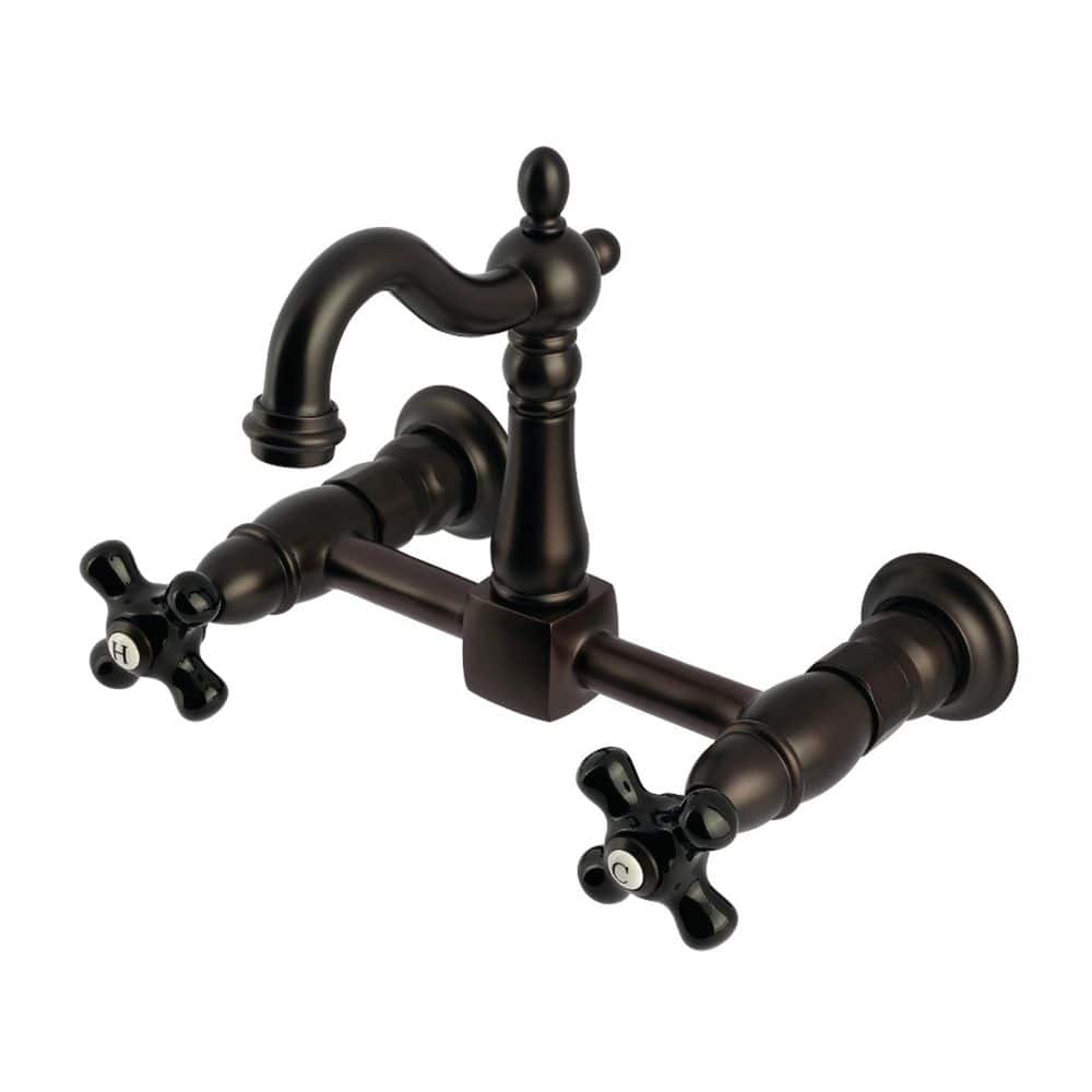Duchess 2-Handle Wall-Mount Standard Kitchen Faucet in Oil Rubbed Bronze price history on PriceWatchPro