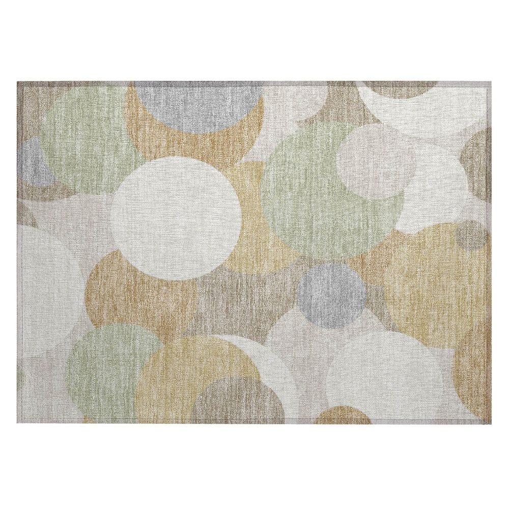 Chantille Machine Washable Indoor/Outdoor Abstract ACN2905 Ivory 3 ft. x 4 ft. Area Rug price history on PriceWatchPro