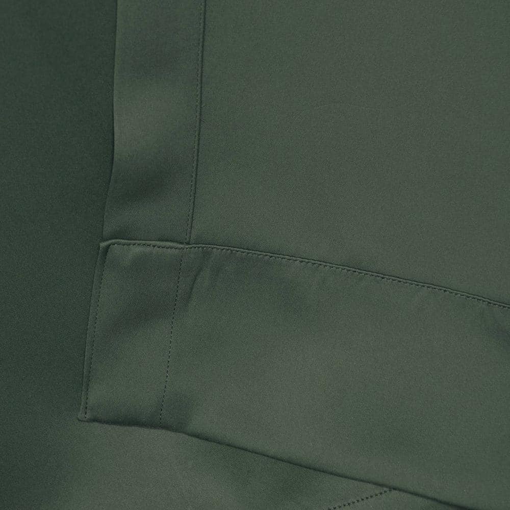 Dark Mallard Polyester Blackout Curtain Panel 50" x 96"