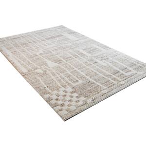 Jasiah Camel 8 ft. x 10 ft. (7 ft. 6 in. x 9 ft. 6 in.) Geometric Transitional Area Rug