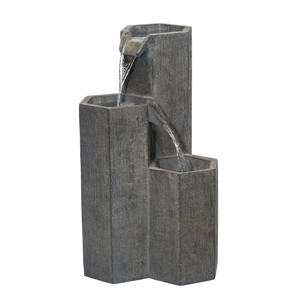 Fontaine新品3個 Alpine Corporation 25 in. Tall Indoor/Outdoor 3-Tier