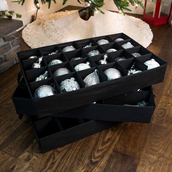 Premium Christmas Ornament Storage with 8 Tray - Christmas Storage