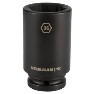 3/4 in. Drive 36 mm 6-Point Impact Socket