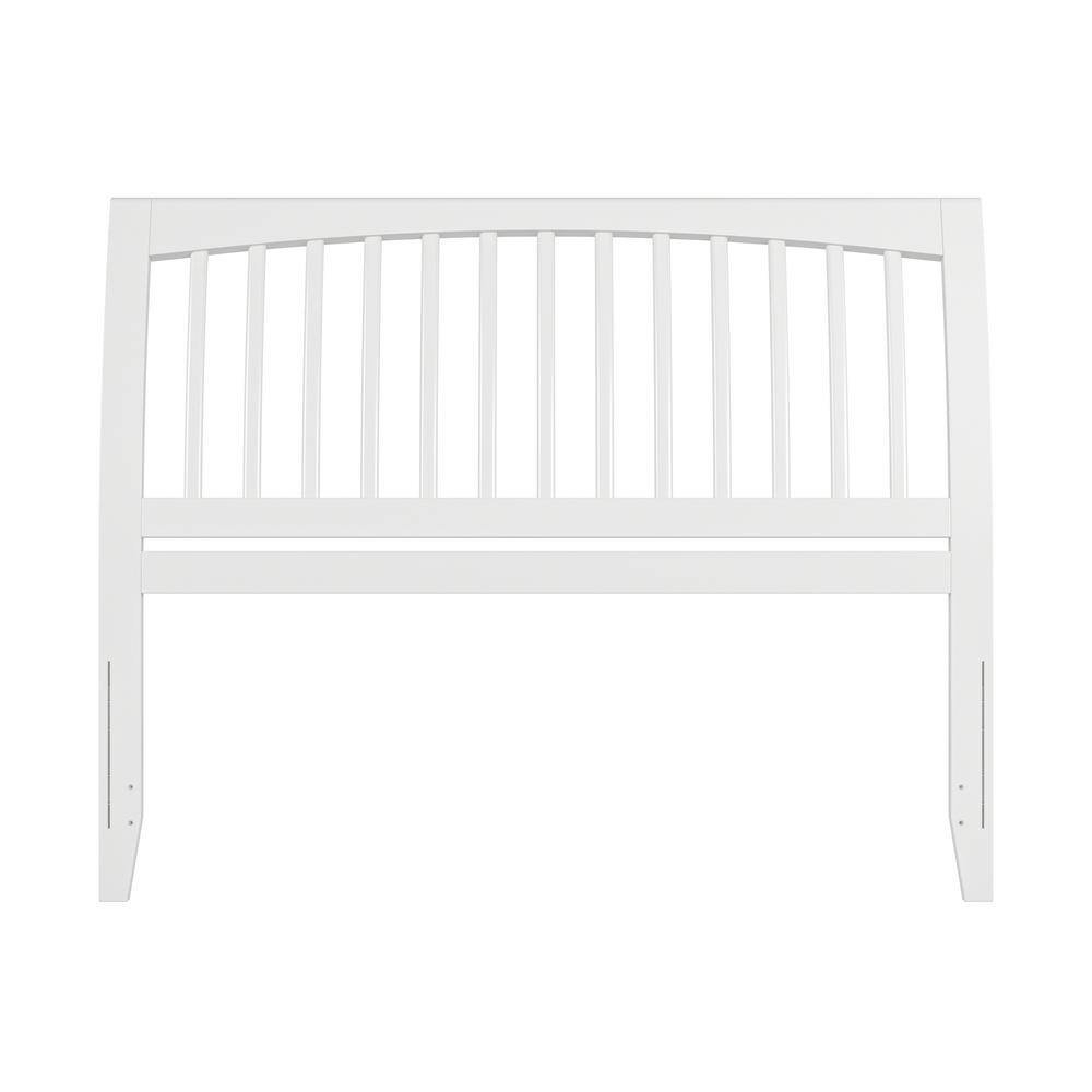 AFI Orleans White Queen Sleigh Solid Wood Slat Headboard AR278842 - The ...