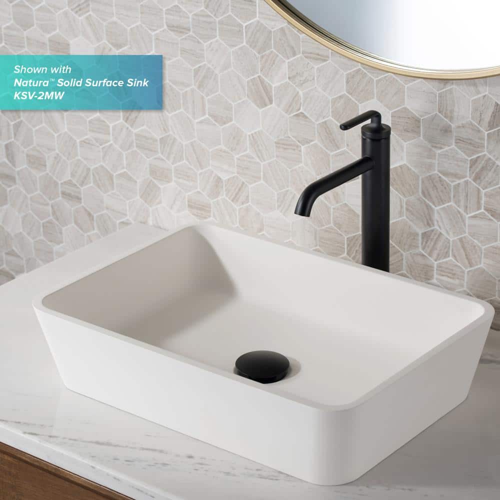 Ramus Modern Chrome Single Handle Vessel Sink Faucet with Pop-Up Drain